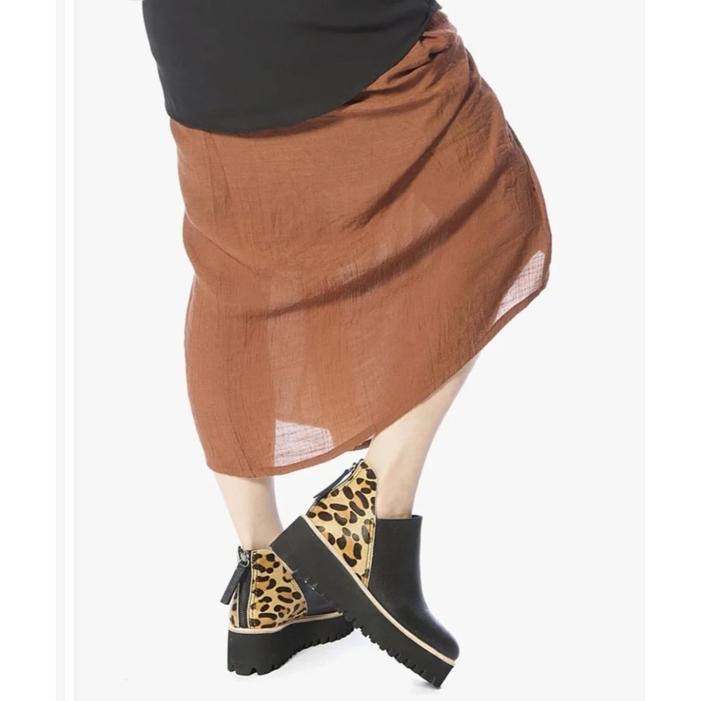 ALL BLACK Footwear Flatform Jungle Tread Shootie Women's Booties- EU 37/ US 7‎